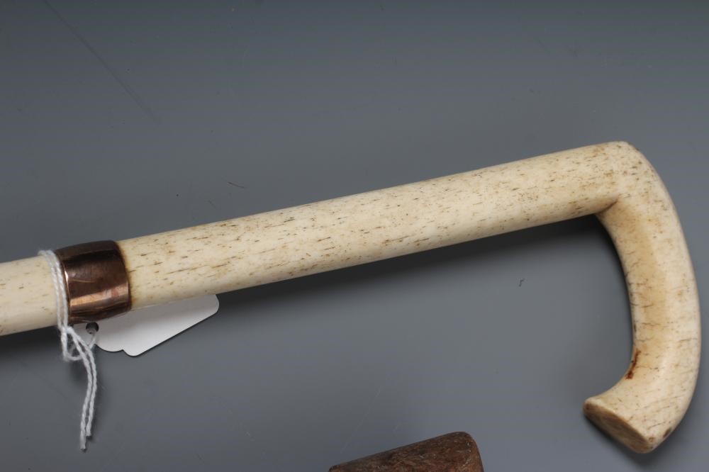 TWO ANTIQUE WALKING STICKS Image