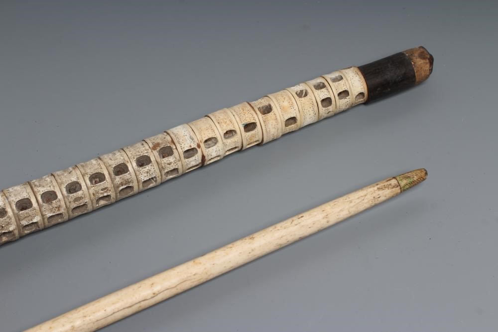 TWO ANTIQUE WALKING STICKS Image