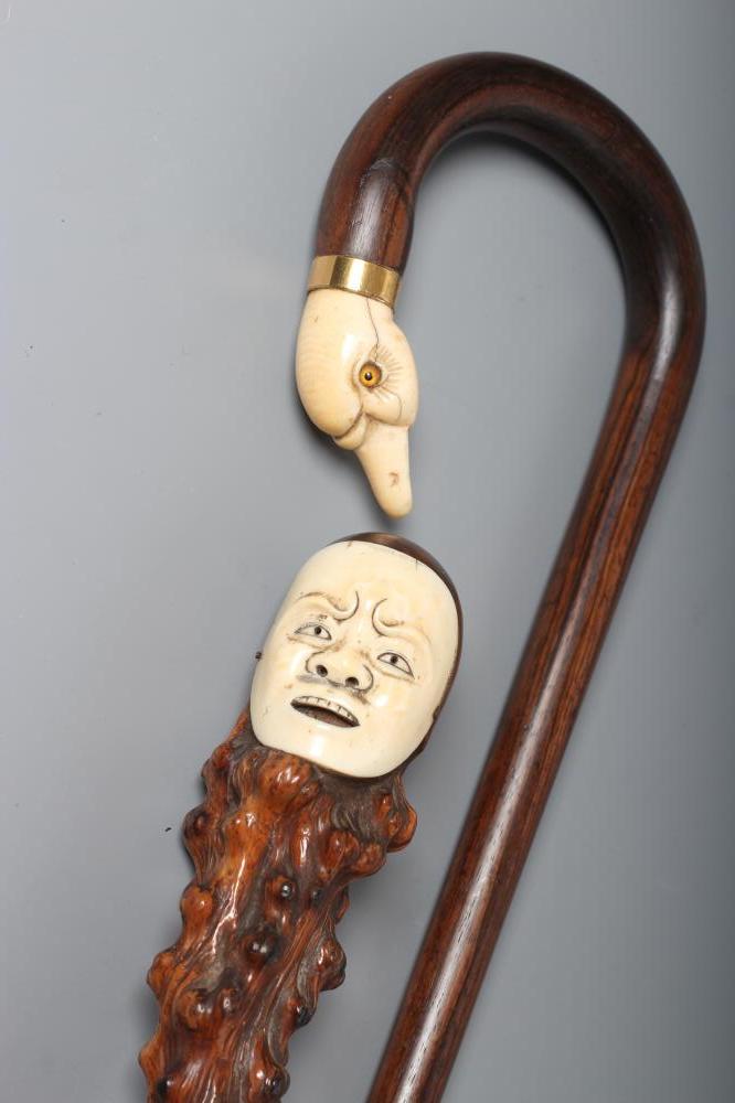 TWO ANTIQUE WALKING CANES Image