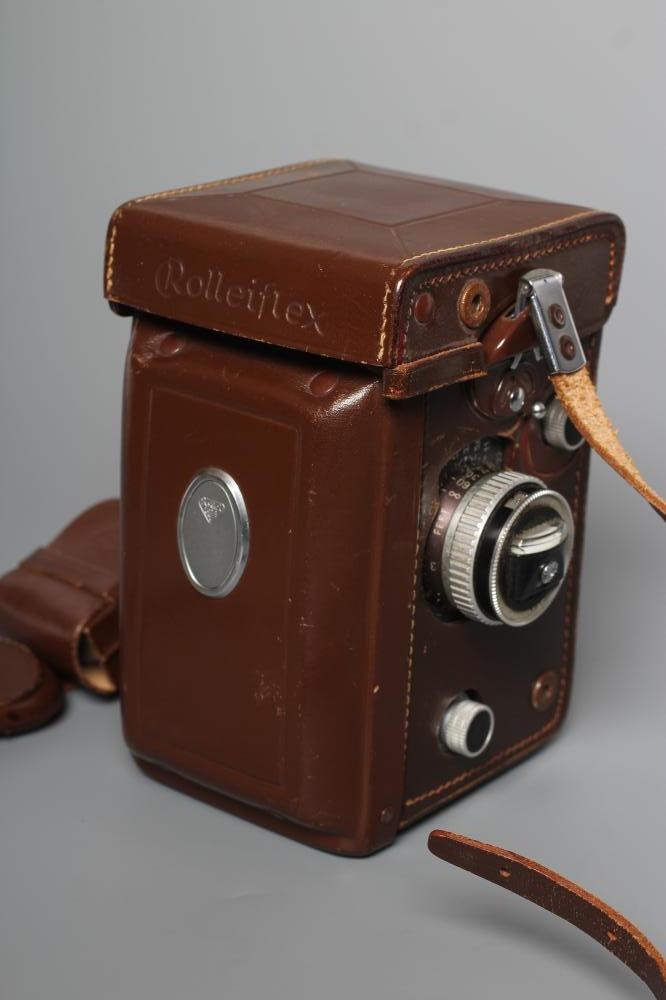 A ROLLEIFLEX SYNCHRO-COMPUR CAMERA Image