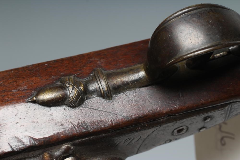 A FLINTLOCK PISTOL BY ASTON Image