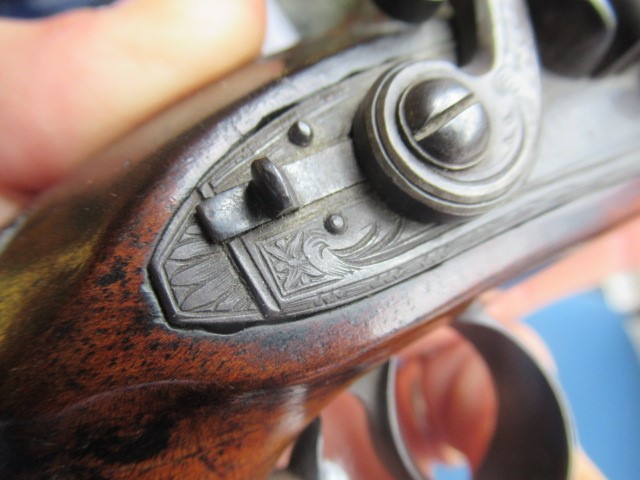 AN IRISH FLINTLOCK PISTOL by Fowler Image