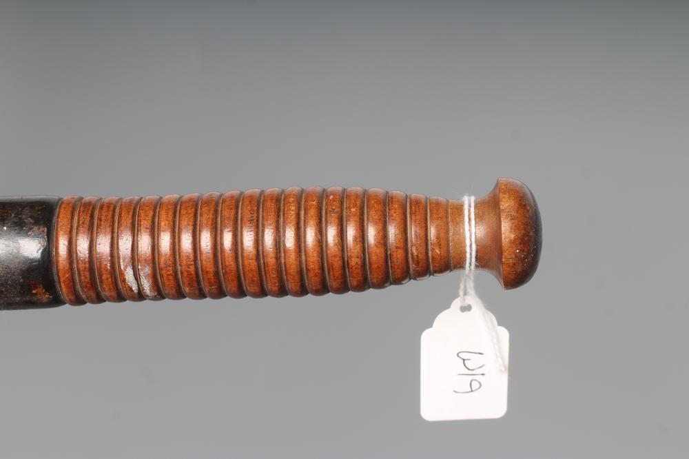 TWO CEREMONIAL POLICE TRUNCHEONS Image