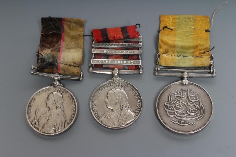 A VICTORIAN FAMILY OF MEDALS awarded to William Maxwell of the Seaforth Highlanders Image