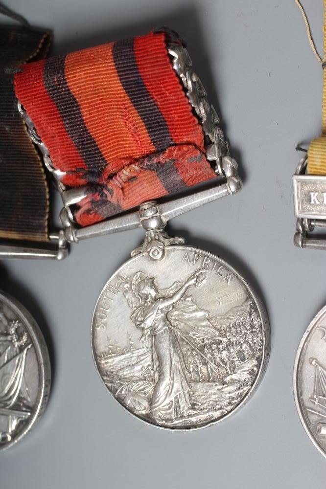 A VICTORIAN FAMILY OF MEDALS awarded to William Maxwell of the Seaforth Highlanders Image