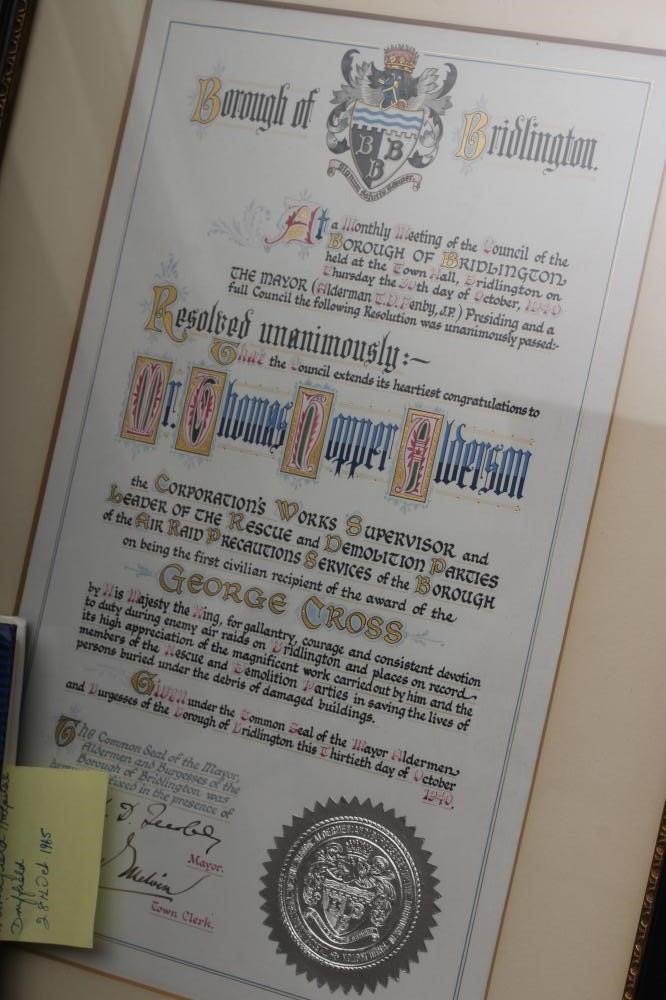 A FAMILY OF MEDAL MINIATURES awarded to Thomas Hopper Alderson Image