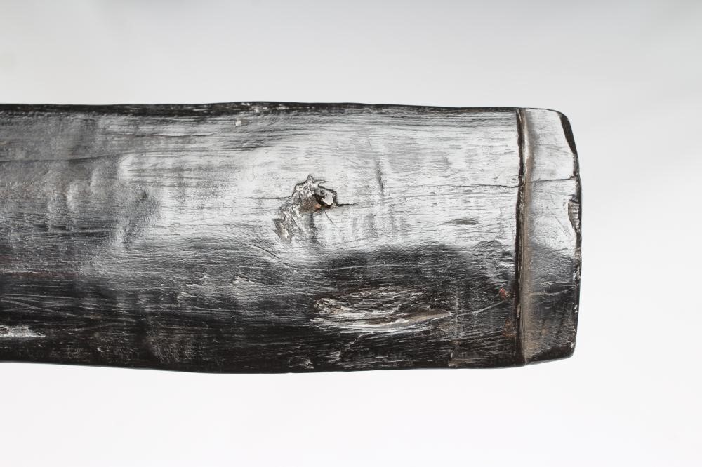 A LARGE PAPUA NEW GUINEA HAGAN AXE with stone head Image