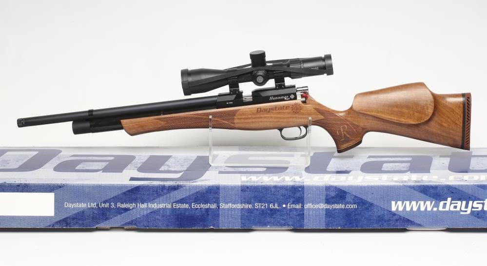 A DAYSTATE HUNTSMAN REGAL .177 PCP AIR RIFLE with bull barrel cut for a supressor Image