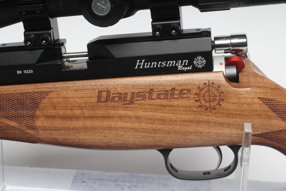 A DAYSTATE HUNTSMAN REGAL .177 PCP AIR RIFLE with bull barrel cut for a supressor Image