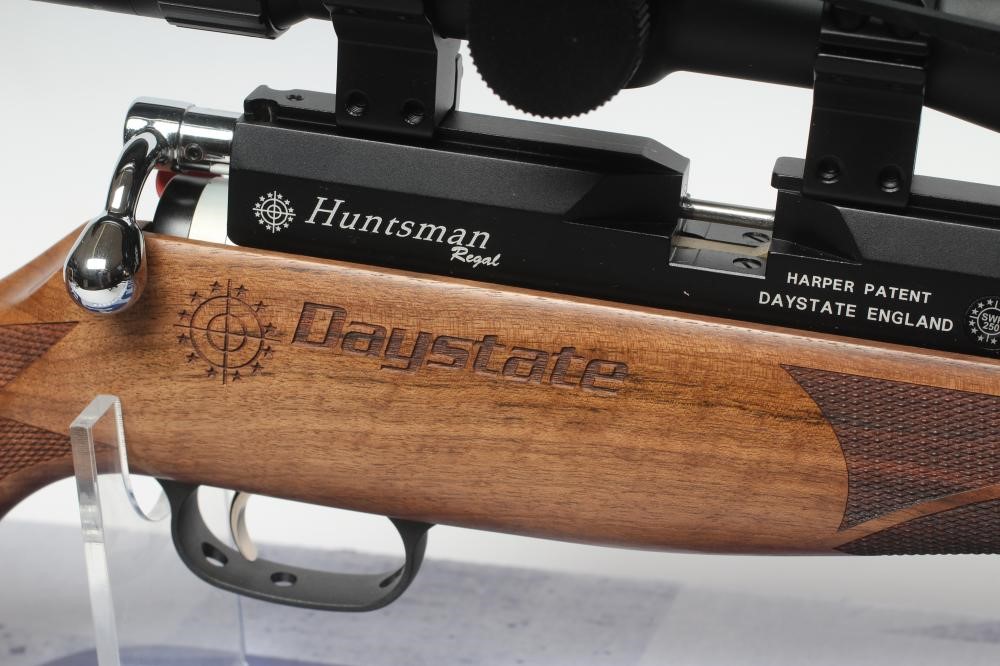 A DAYSTATE HUNTSMAN REGAL .177 PCP AIR RIFLE with bull barrel cut for a supressor Image