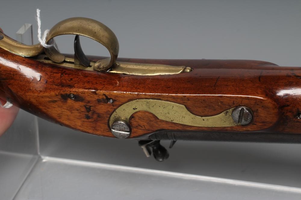 A FLINTLOCK PISTOL, the 9 1/8" barrel with Birmingham proof marks, action stamped "WORTS & Co.", Image