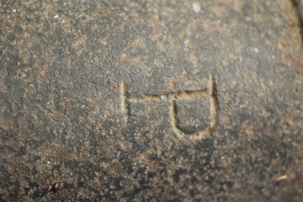 A BRITISH NAVAL CANNON Image