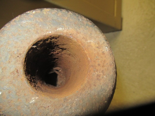 A BRITISH NAVAL CANNON Image