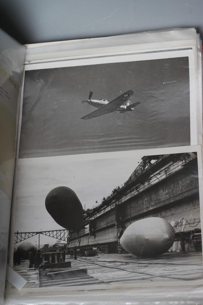 A LARGE COLLECTION OF SECOND WORLD WAR PHOTOGRAPHS Image