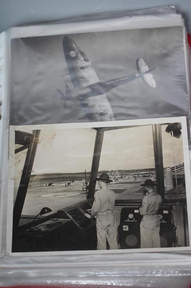 A LARGE COLLECTION OF SECOND WORLD WAR PHOTOGRAPHS Image