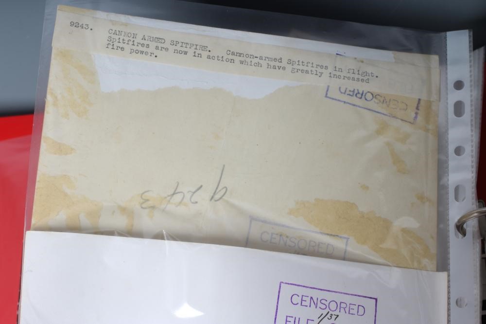 A LARGE COLLECTION OF SECOND WORLD WAR PHOTOGRAPHS Image