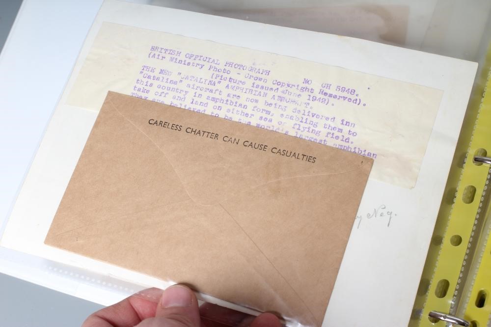 A COLLECTION OF SECOND WORLD WAR PHOTOGRAPHS Image