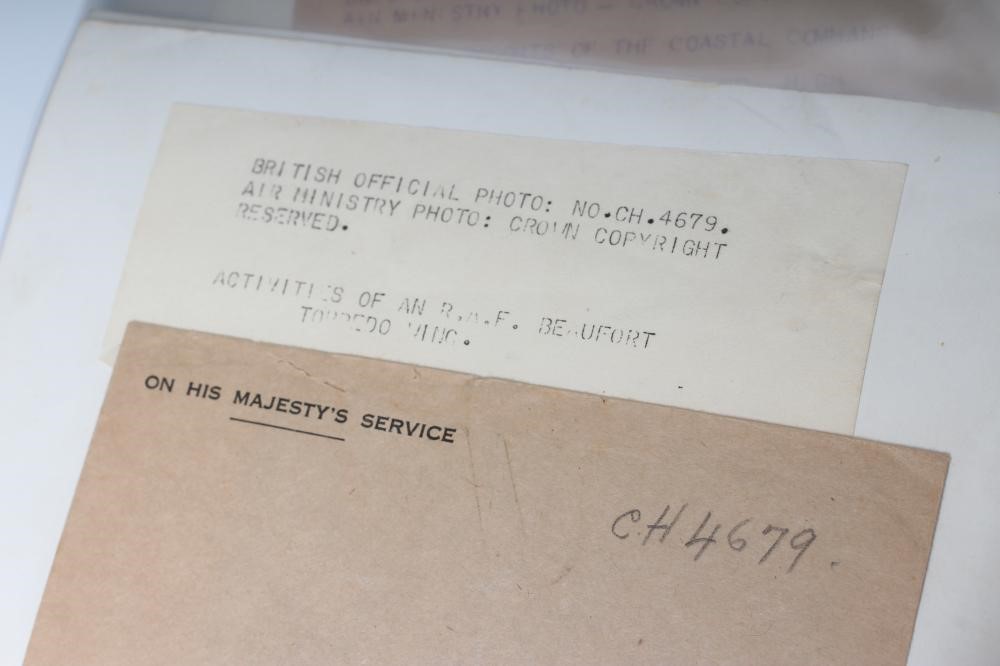 A COLLECTION OF SECOND WORLD WAR PHOTOGRAPHS Image