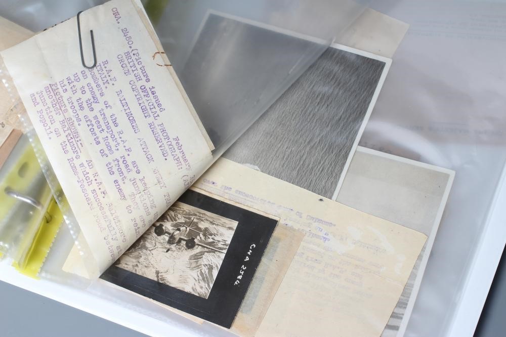 A COLLECTION OF SECOND WORLD WAR PHOTOGRAPHS Image