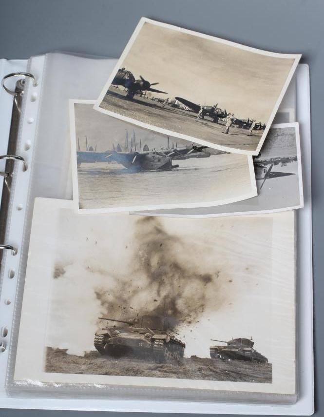 A COLLECTION OF SECOND WORLD WAR PHOTOGRAPHS Image