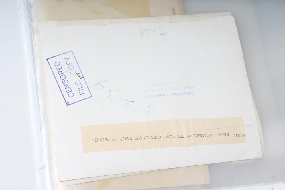 A COLLECTION OF SECOND WORLD WAR PHOTOGRAPHS Image