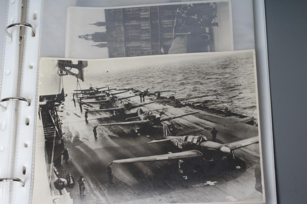 A COLLECTION OF SECOND WORLD WAR PHOTOGRAPHS Image