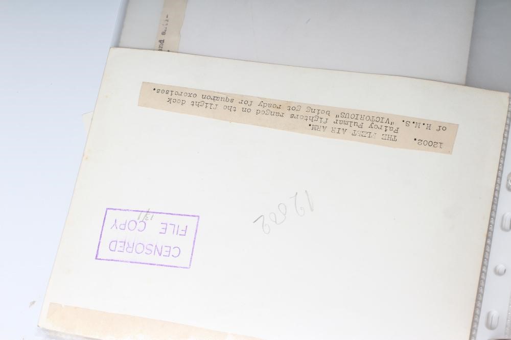 A COLLECTION OF SECOND WORLD WAR PHOTOGRAPHS Image