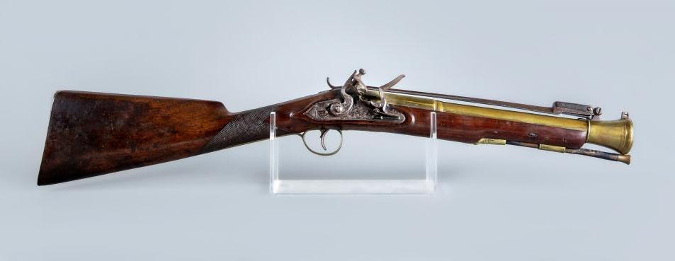 A FLINTLOCK BLUNDERBUSS Image