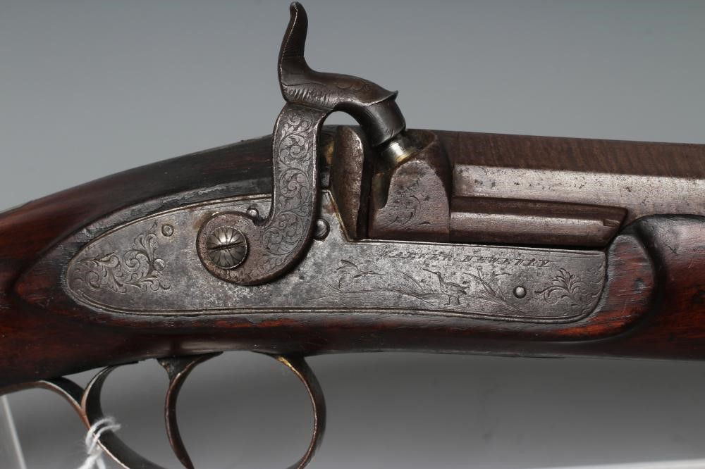 A PERCUSSION FOWLING GUN by Walker of Newbury Image