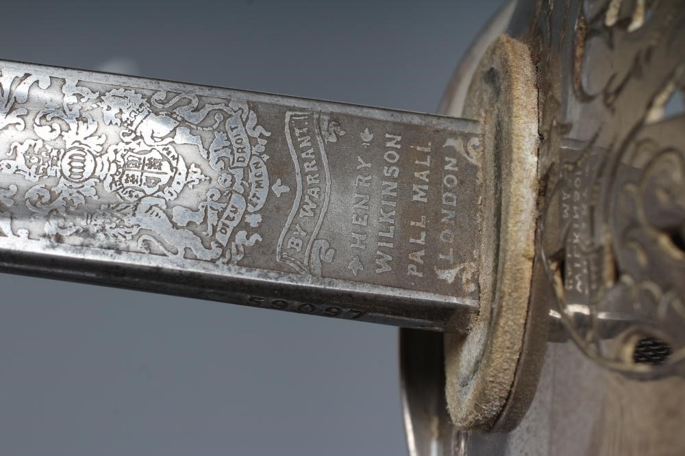 AN 1897 PATTERN OFFICER'S SWORD by Henry Wilkinson of Pall Mall Image