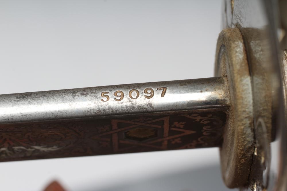 AN 1897 PATTERN OFFICER'S SWORD by Henry Wilkinson of Pall Mall Image