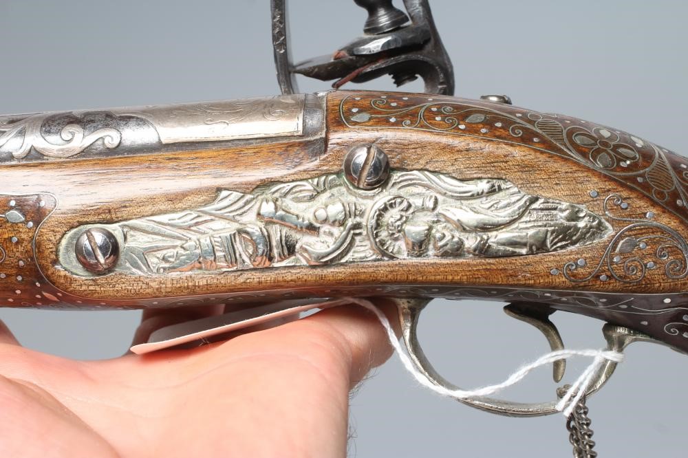 A TURKISH FLINTLOCK HOLSTER PISTOL Image