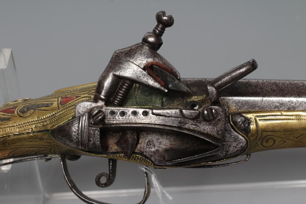 A TURKISH FLINTLOCK PISTOL Image
