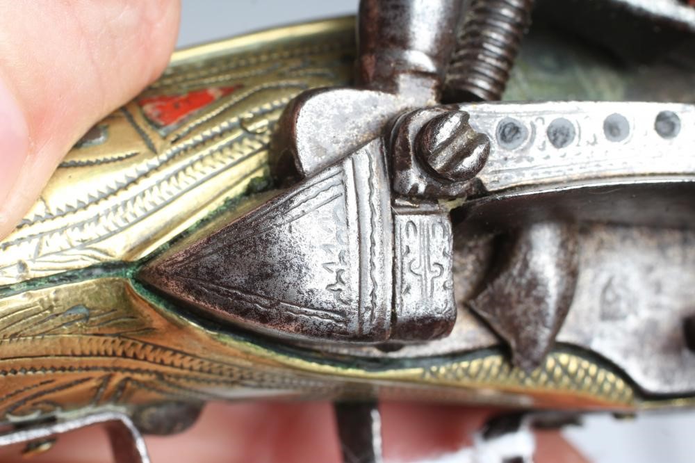 A TURKISH FLINTLOCK PISTOL Image