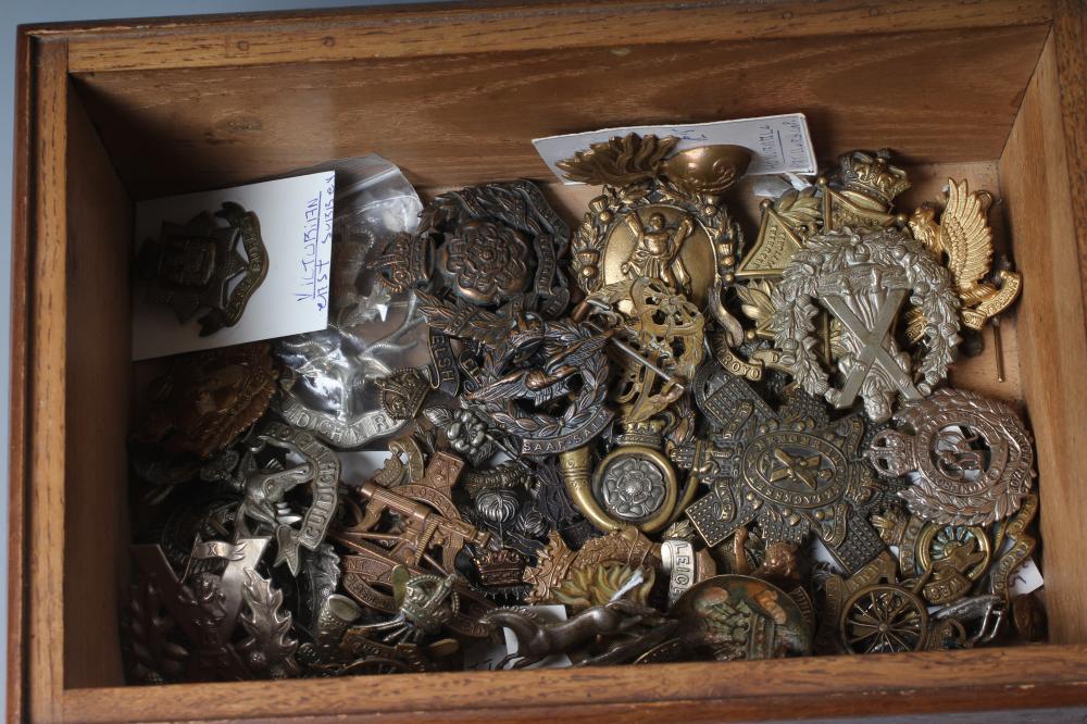 FIFTY BRITISH MILITARY BADGES including Scottish, English and Irish examples (Est. plus 24% premium Image