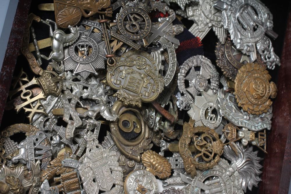 SIXTY BRITISH MILITARY BADGES including Scottish and English examples (Est. plus 24% premium inc. Image