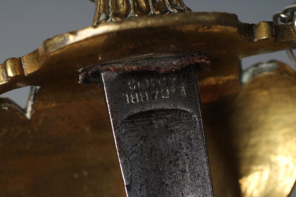 A FRENCH COURT SWORD Image