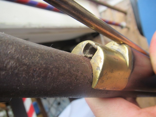 A PERCUSSION TOWER MUSKET with 33" barrel Image