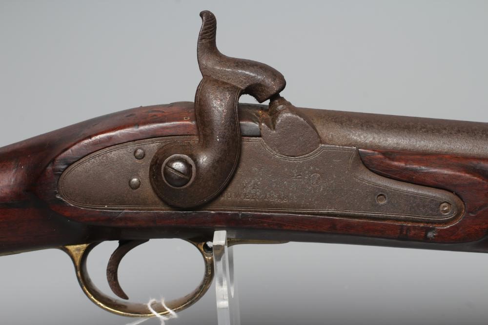 A PERCUSSION TOWER MUSKET with 33" barrel Image