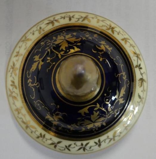 A PAIR OF COALPORT CHINA VASES AND COVERS Image