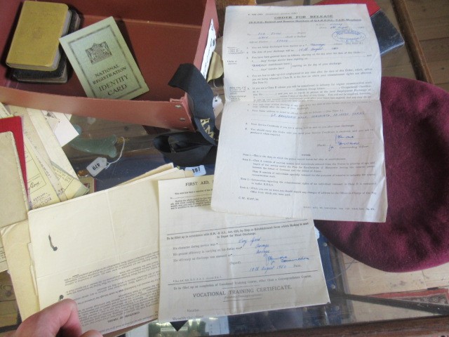 A GENERAL SERVICE MEDAL awarded to Cpl. Claude Cox of the Parachute Regiment Image