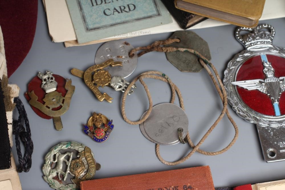 A GENERAL SERVICE MEDAL awarded to Cpl. Claude Cox of the Parachute Regiment Image