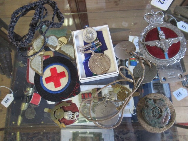 A GENERAL SERVICE MEDAL awarded to Cpl. Claude Cox of the Parachute Regiment Image