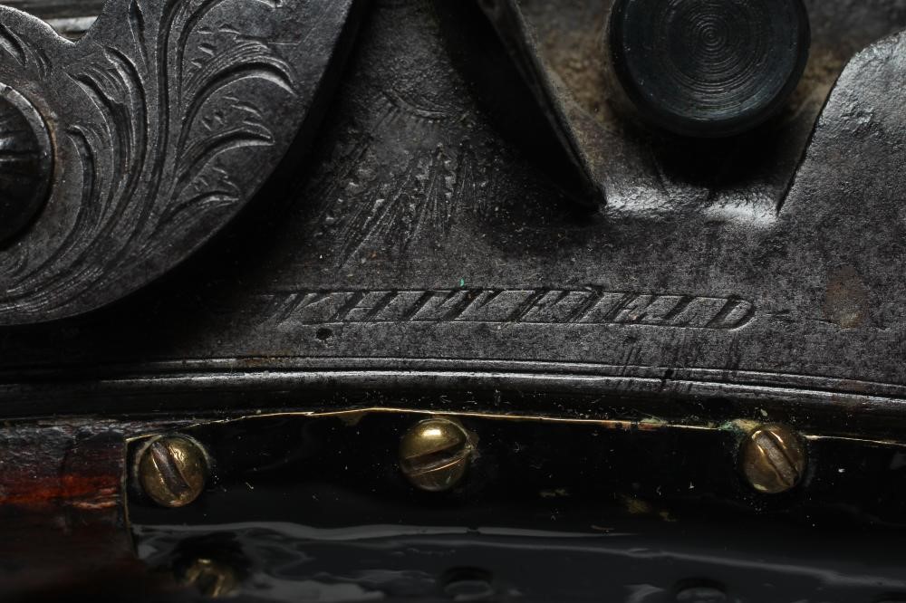 A PERCUSSION MUSKET with 28 3/4" barrel Image