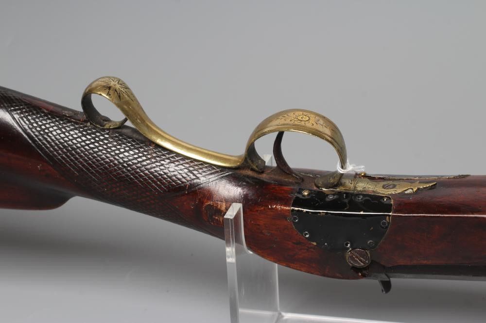 A PERCUSSION MUSKET with 28 3/4" barrel Image
