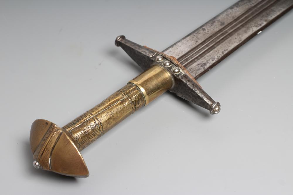 AN AFRICAN HAUSA SWORD of higher than typical quality Image