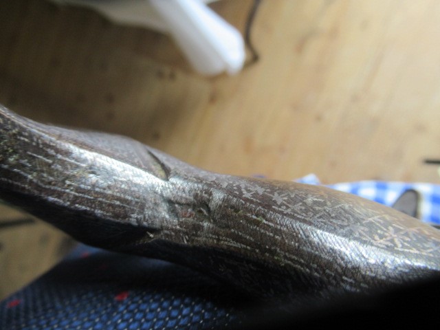 AN INDIAN TALWAR, 19th century, the 29 1/4" curved blade with fine fullers and edge shaping, and Image