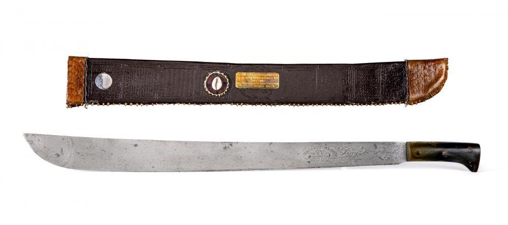 A HENRY DISSTON & SONS MACHETE owned by Lt. Col. Percy Harrison Fawcett R.A. Image