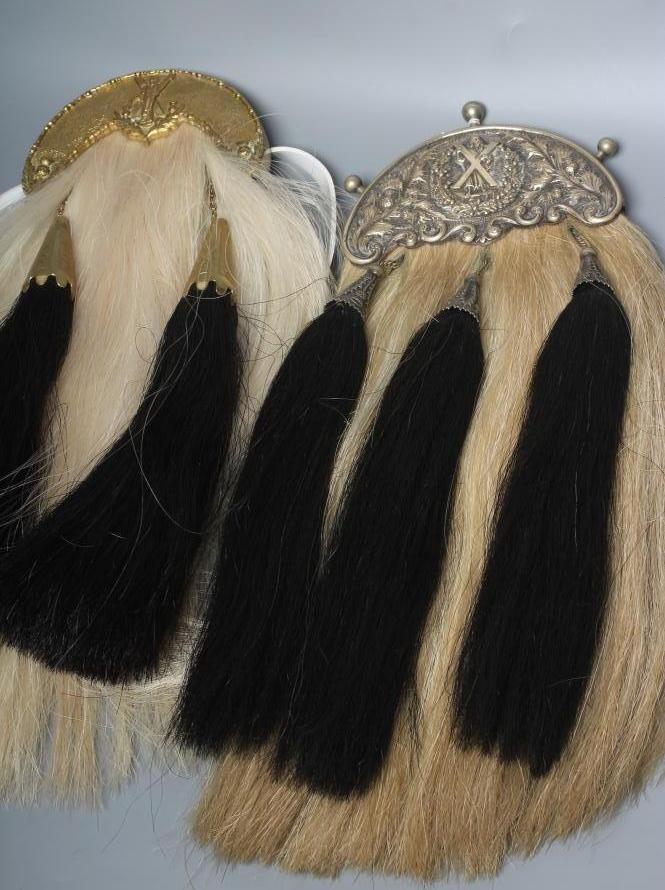 TWO CAMERON HIGHLANDER SPORRANS Image