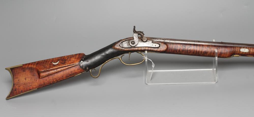 A KENTUCKY MUSKET with 37 1/2" sighted barrel Image